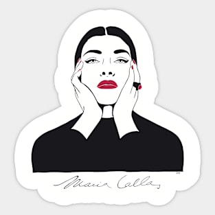 Maria Callas Sticker